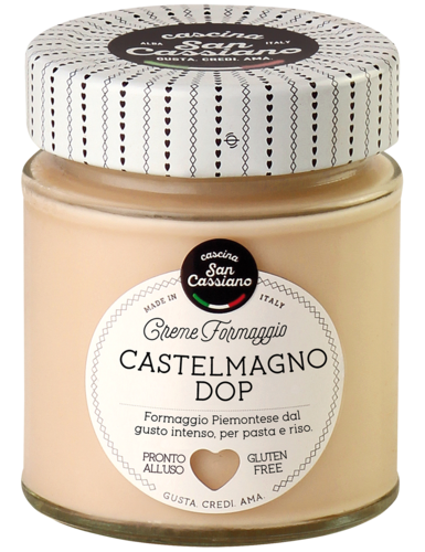Cream with Castelmagno PDO